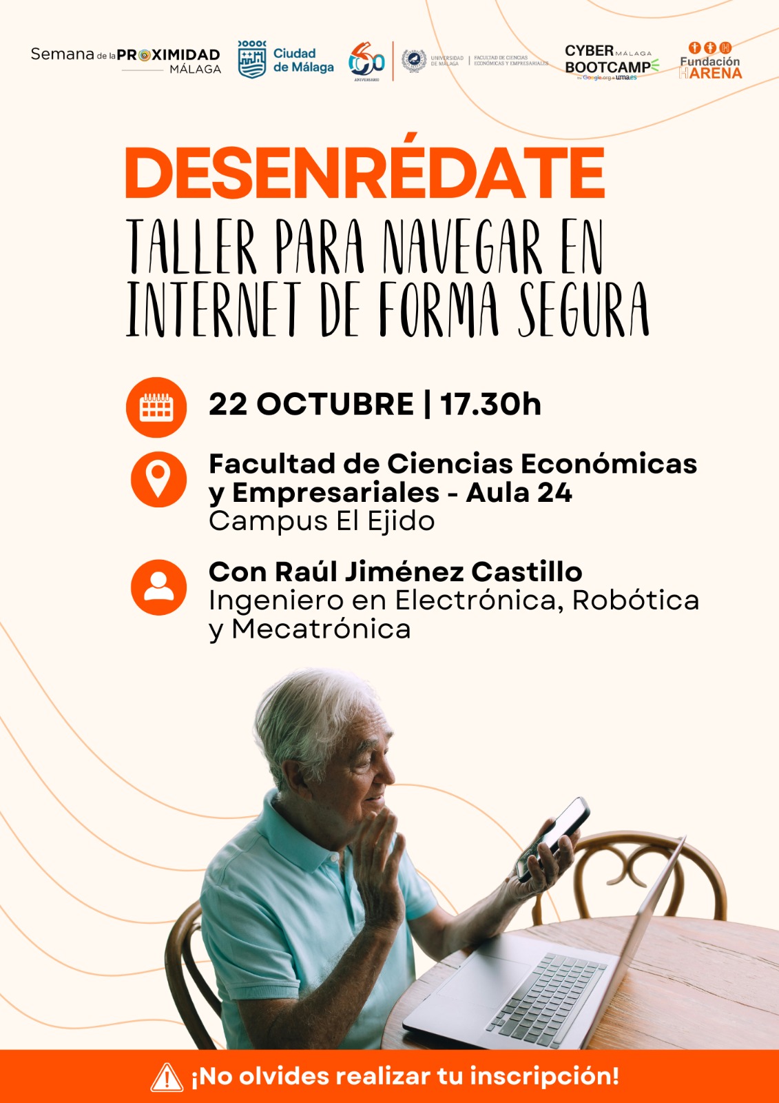 Desenrédate. Taller para navegar en internet de forma segura