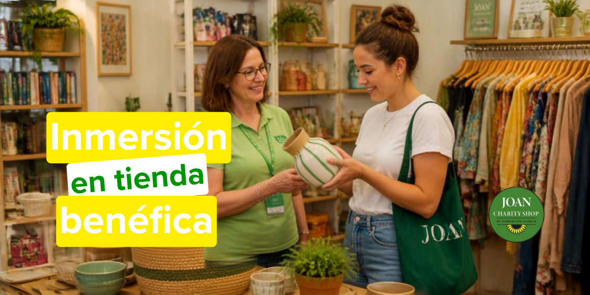 Inmersión en tienda benéfica