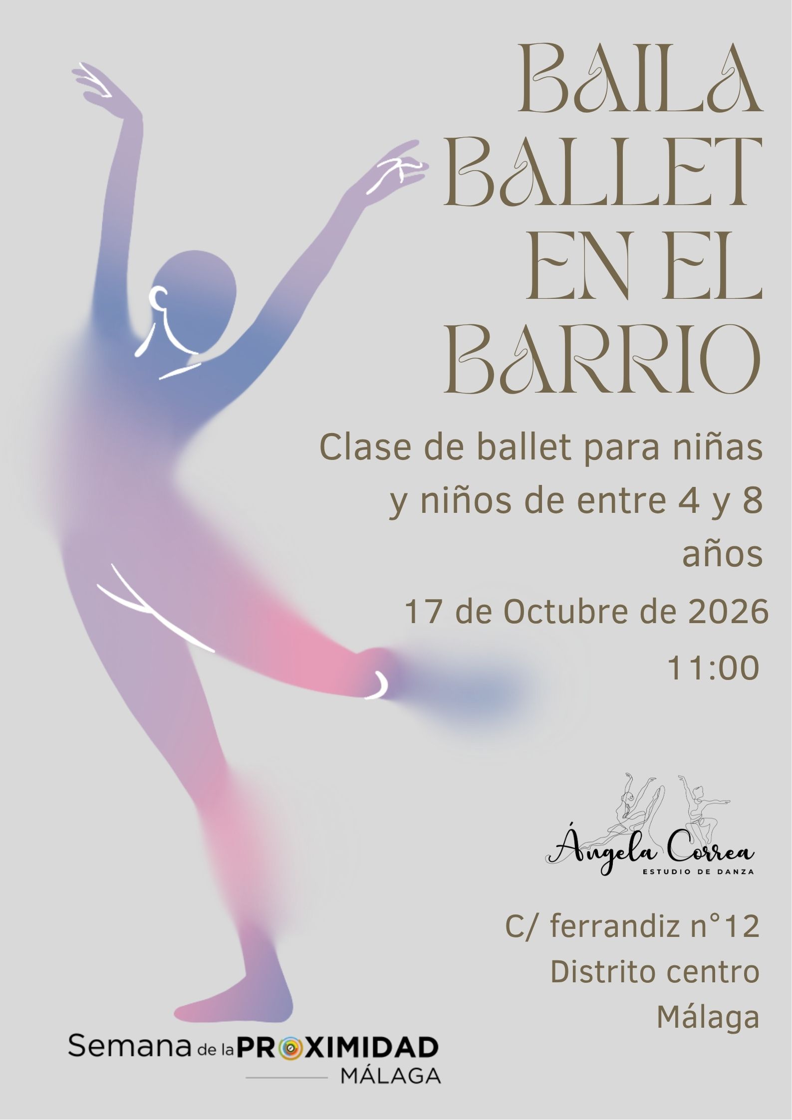 Baila ballet en el barrio