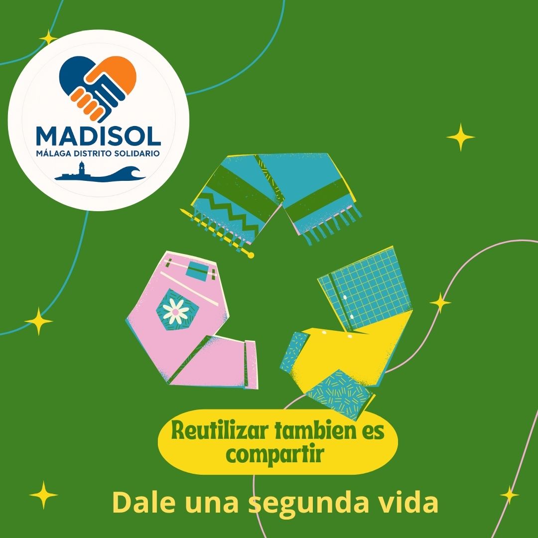Reutilizar también es compartir. Dale una segunda vida