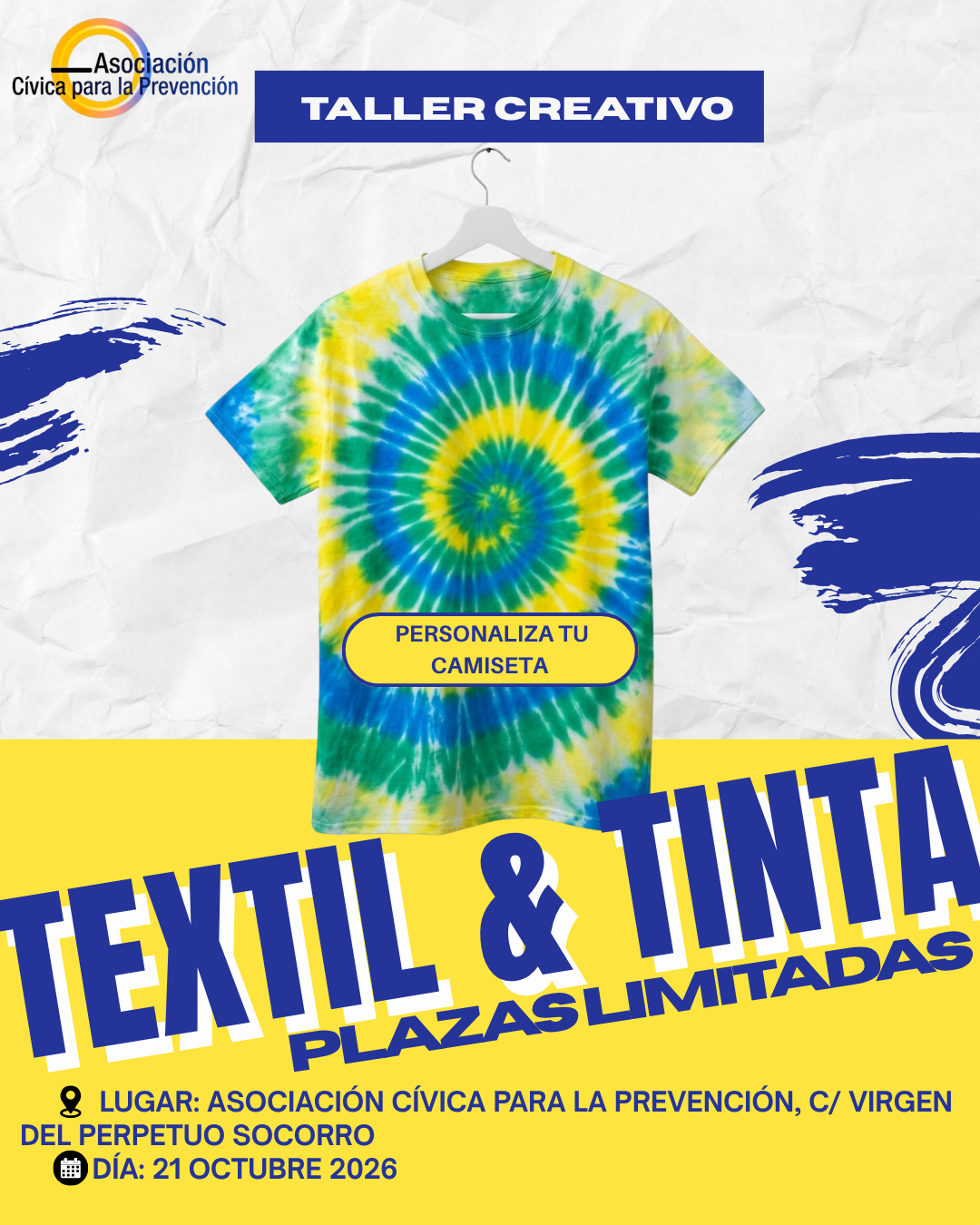 Taller creativo textil & tinta
